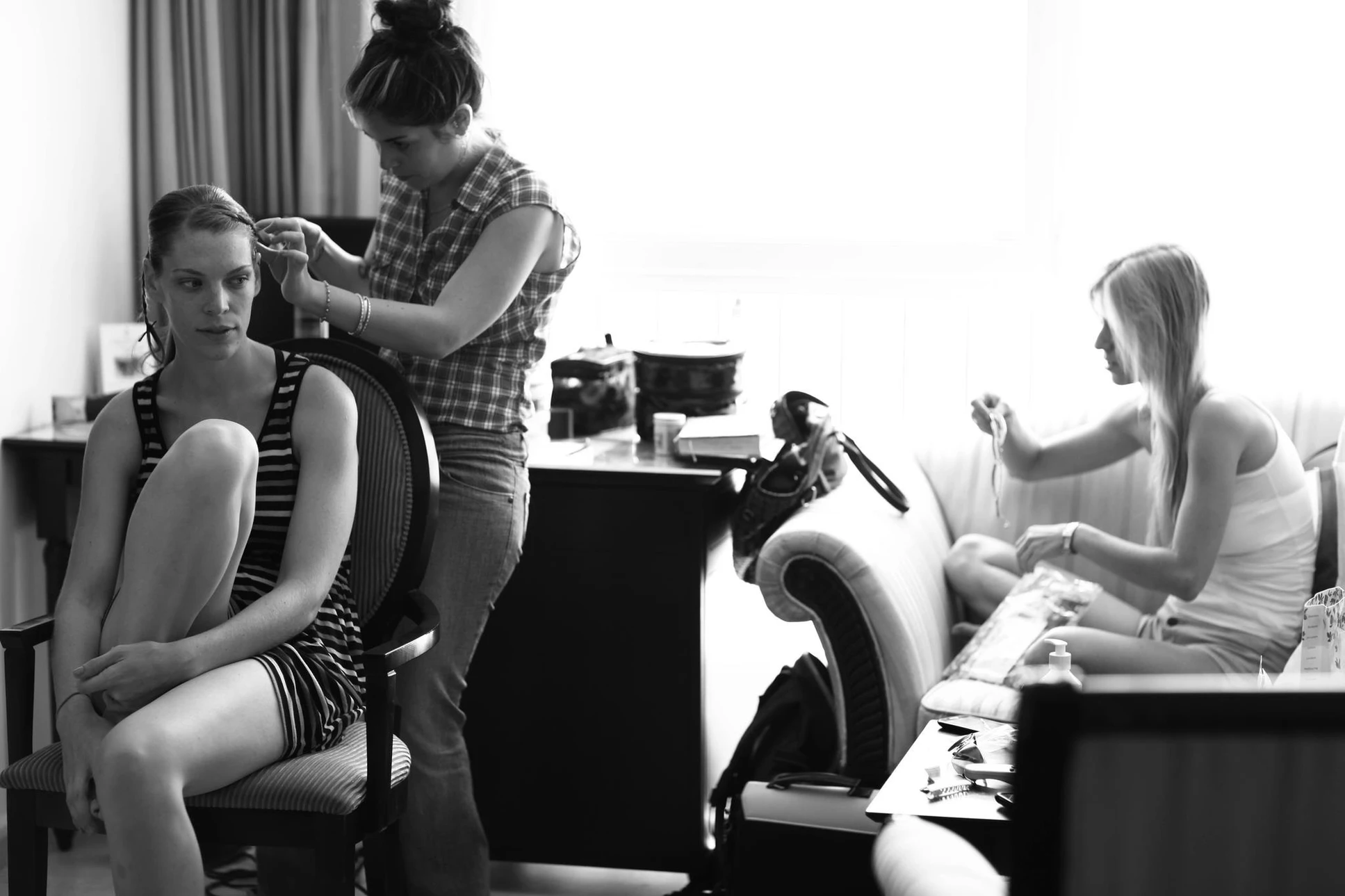 Professional hair styling by Marieve